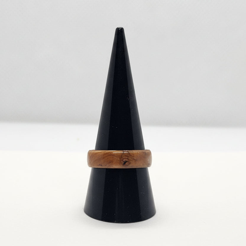 Honey Bentwood Ring | Copper Core | Size U | Sarah Evans Design