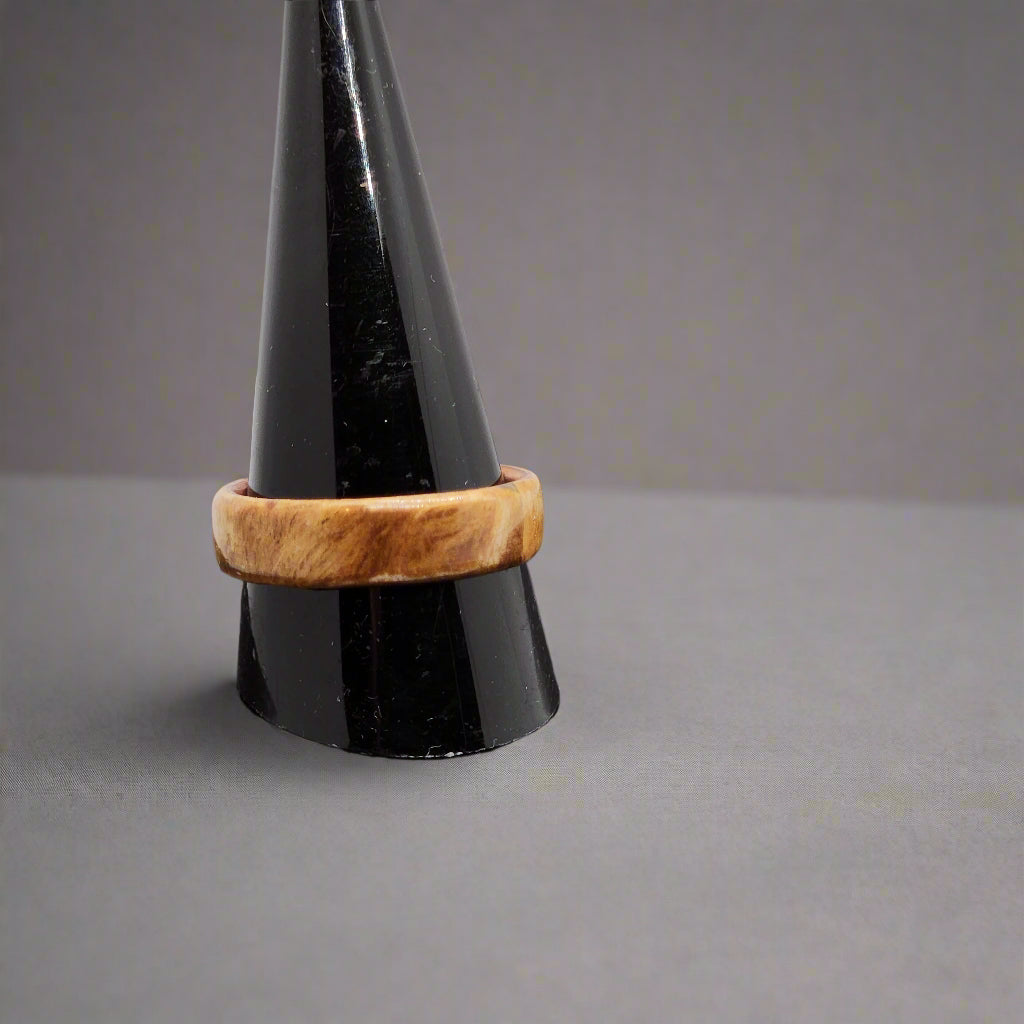 Handmade Bentwood Ring | Copper Core | Size V | Sarah Evans Design